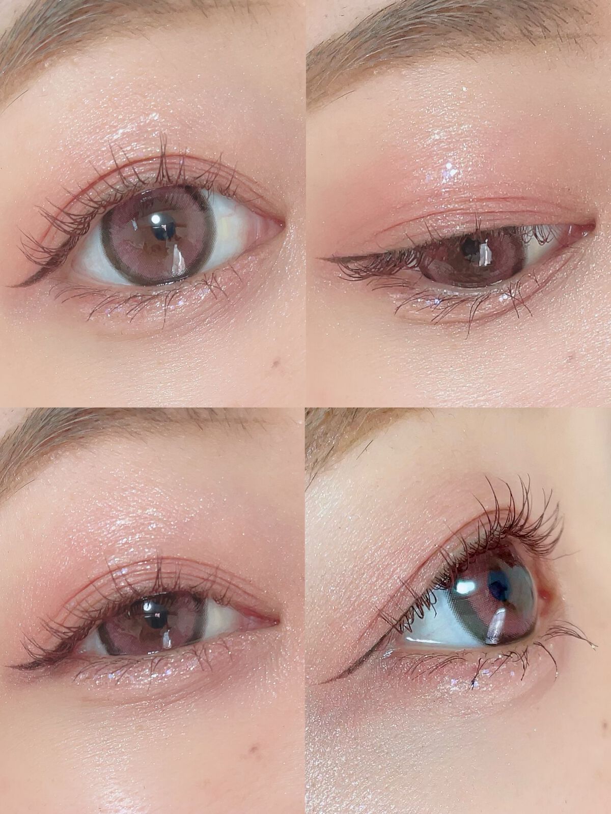 ごんす@YouTube始めました on LIPS 「《くっきり可愛く盛るカラコン❤︎》ピンクメイクをする方で甘めに..」(5枚目)