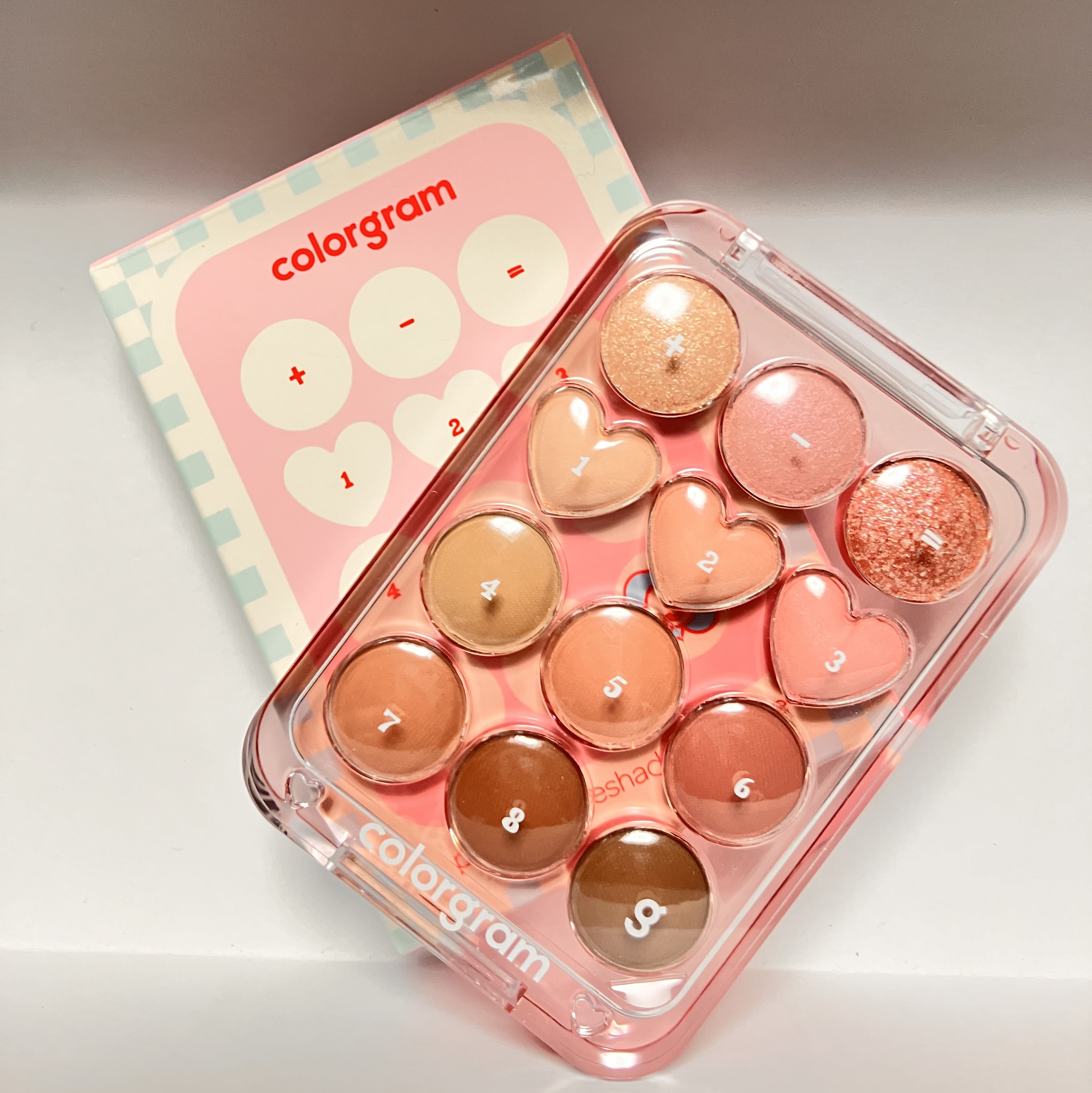 目元チュートリアルアイパレット/Colorgram/アイシャドウパレットを使ったクチコミ（1枚目）