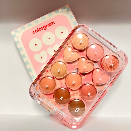 目元チュートリアルアイパレット/Colorgram/アイシャドウパレットを使ったクチコミ(1枚目)