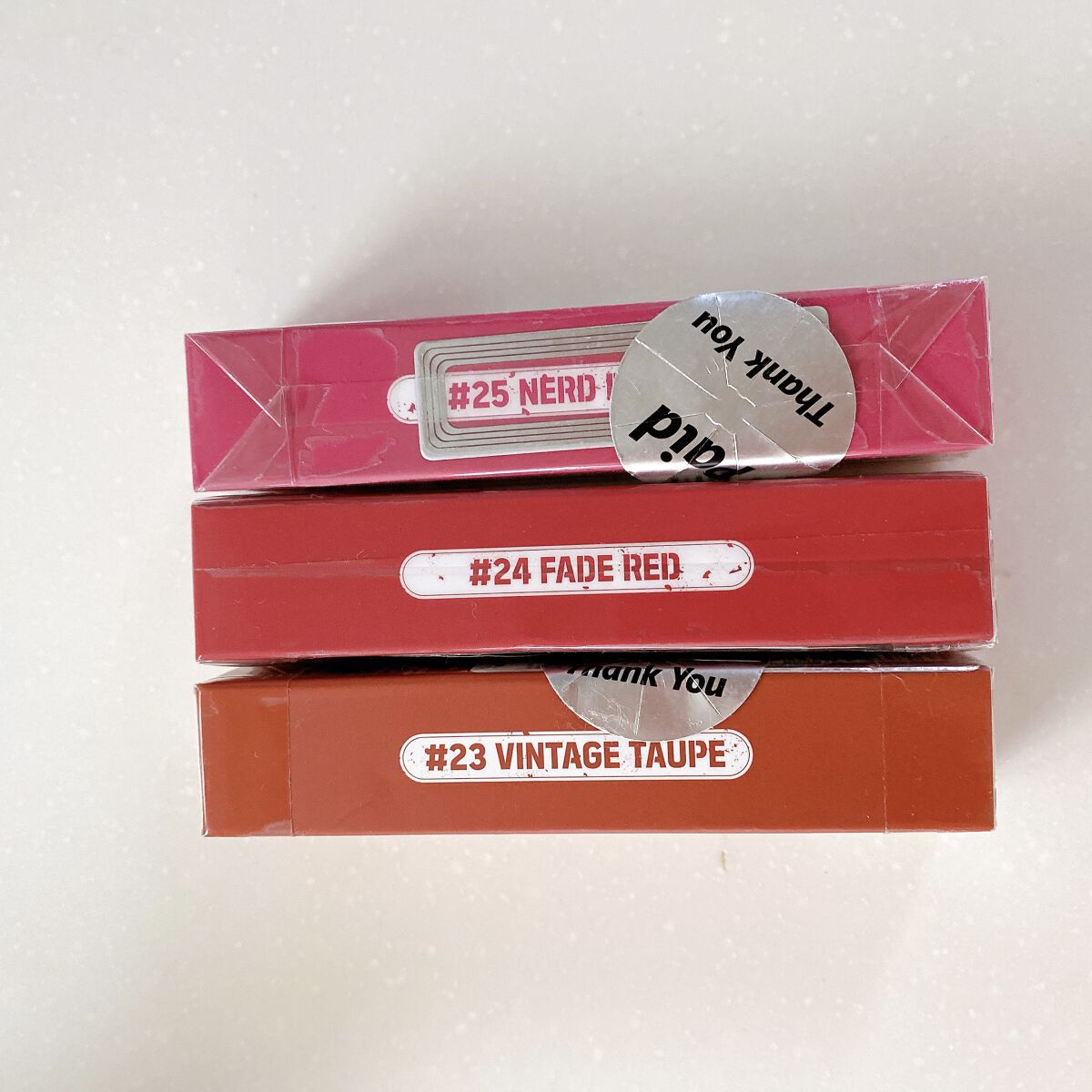 ゼロベルベットティント/rom&nd/リップティントを使ったクチコミ（3枚目）