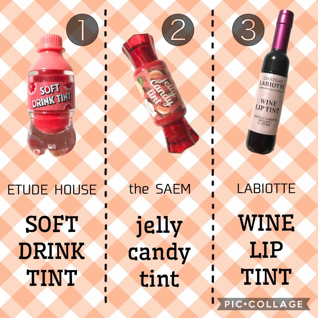 ソフトドリンクティント/ETUDE/リップグロスを使ったクチコミ（2枚目）