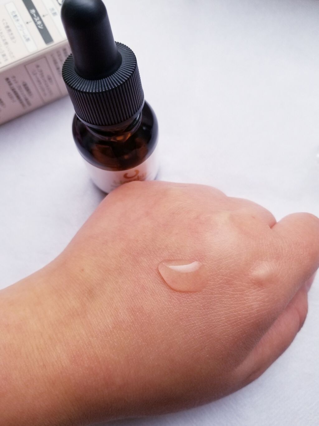 Horskin 馬プラセンタ原液美容液/CIEENA/美容液を使ったクチコミ(3枚目)