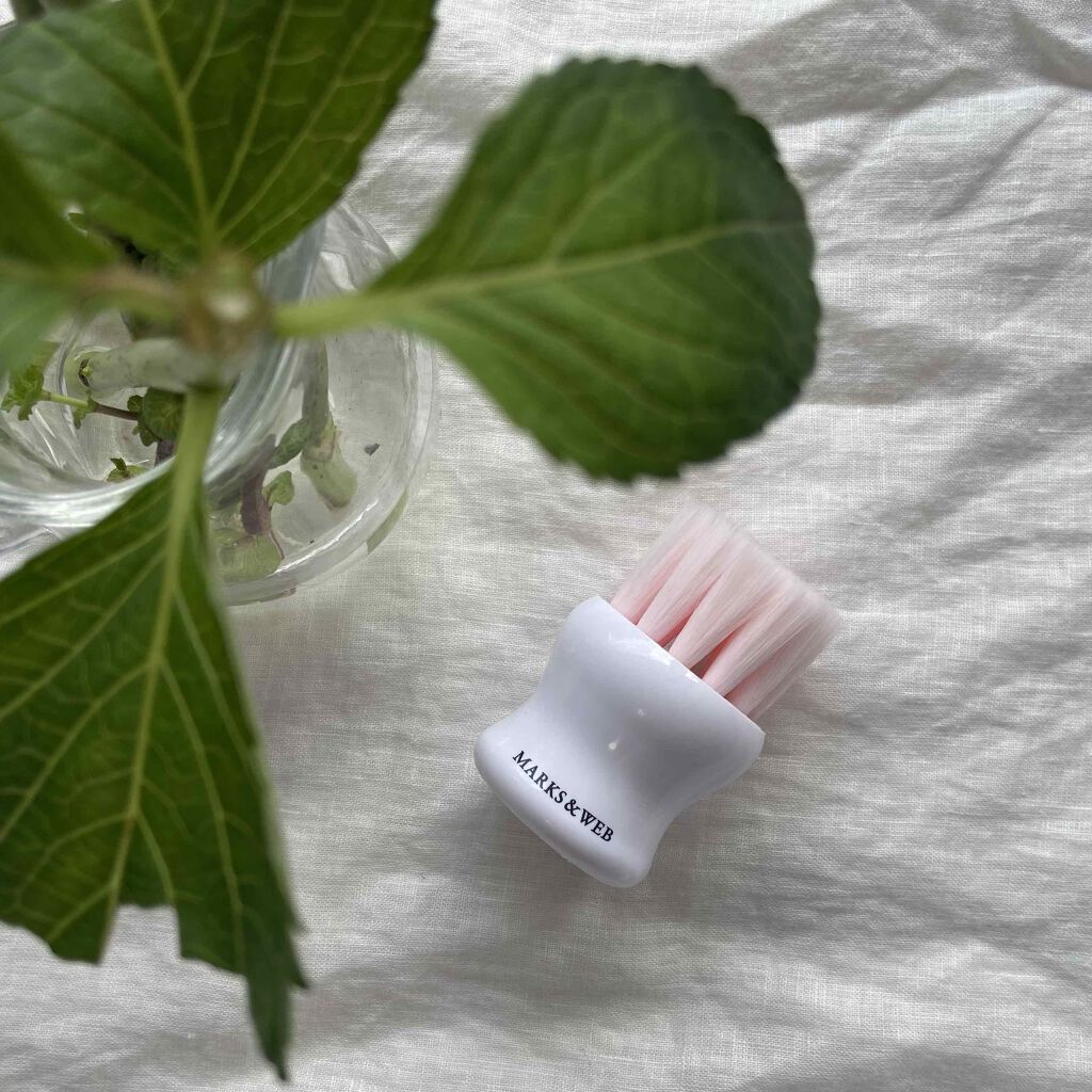 フェイスウォッシュブラシ/MARKS&WEB/その他スキンケアグッズを使ったクチコミ(1枚目)