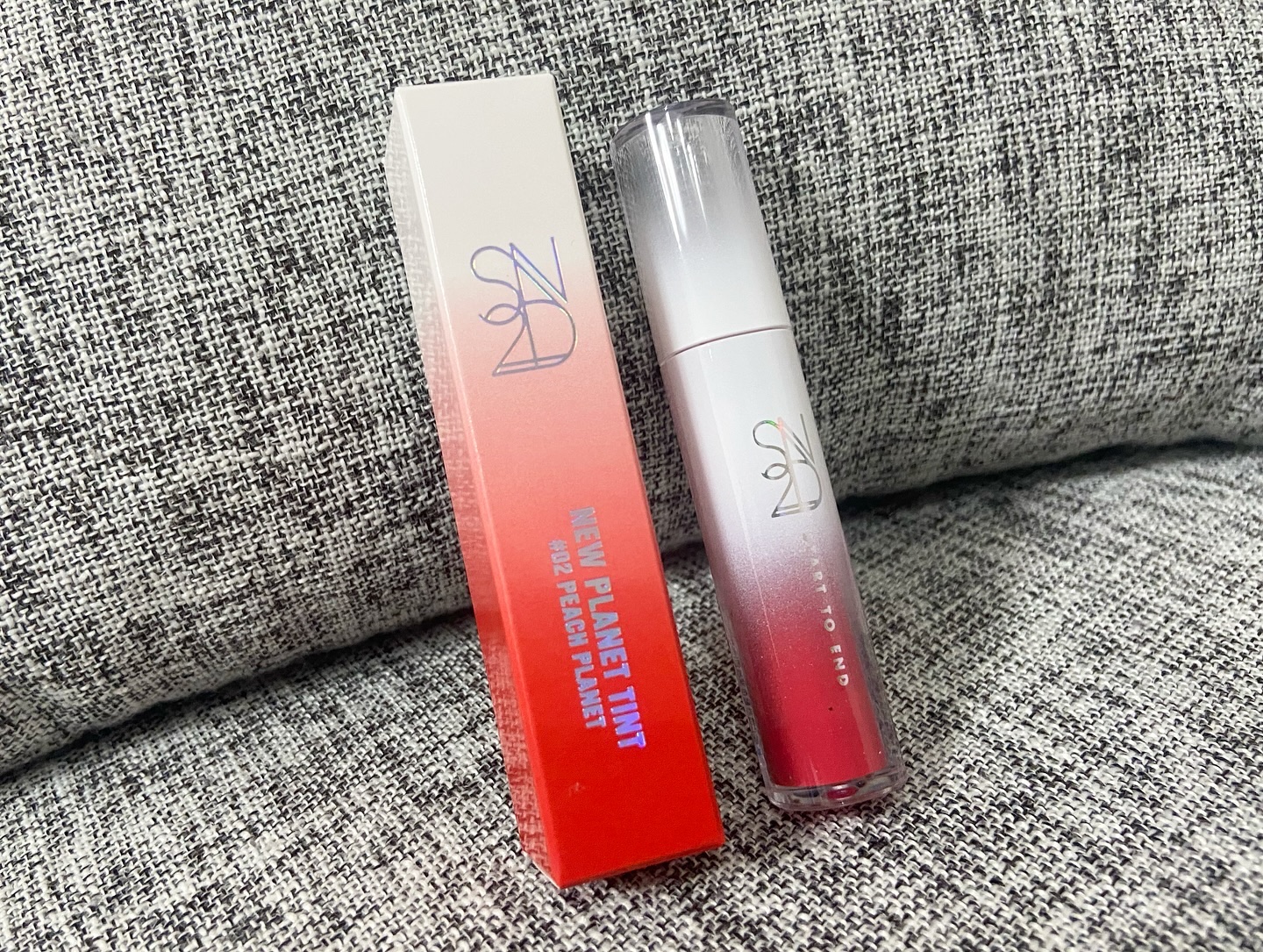 ニュープラネットティント ＃02 ピーチプラネット/S2ND/リップティントを使ったクチコミ（2枚目）