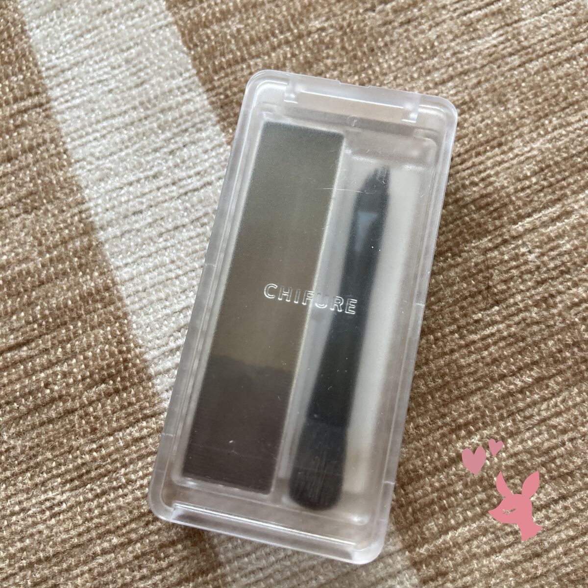 アイブロー パウダー/ちふれ/パウダーアイブロウを使ったクチコミ（1枚目）