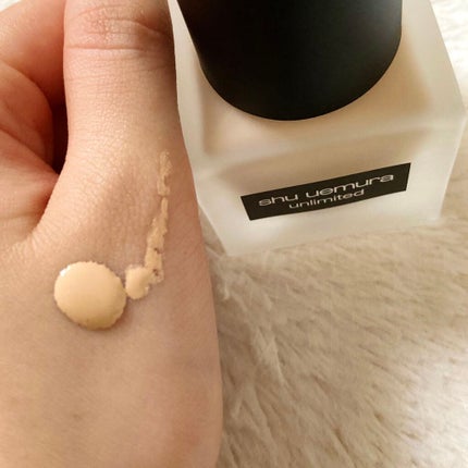 (旧)アンリミテッド ラスティング フルイド/shu uemura/リキッドファンデーションを使ったクチコミ(4枚目)
