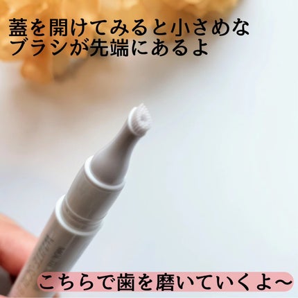 マウスマネージャー ホワイトスクラバー/マウスマネージャー/その他オーラルケアを使ったクチコミ(2枚目)