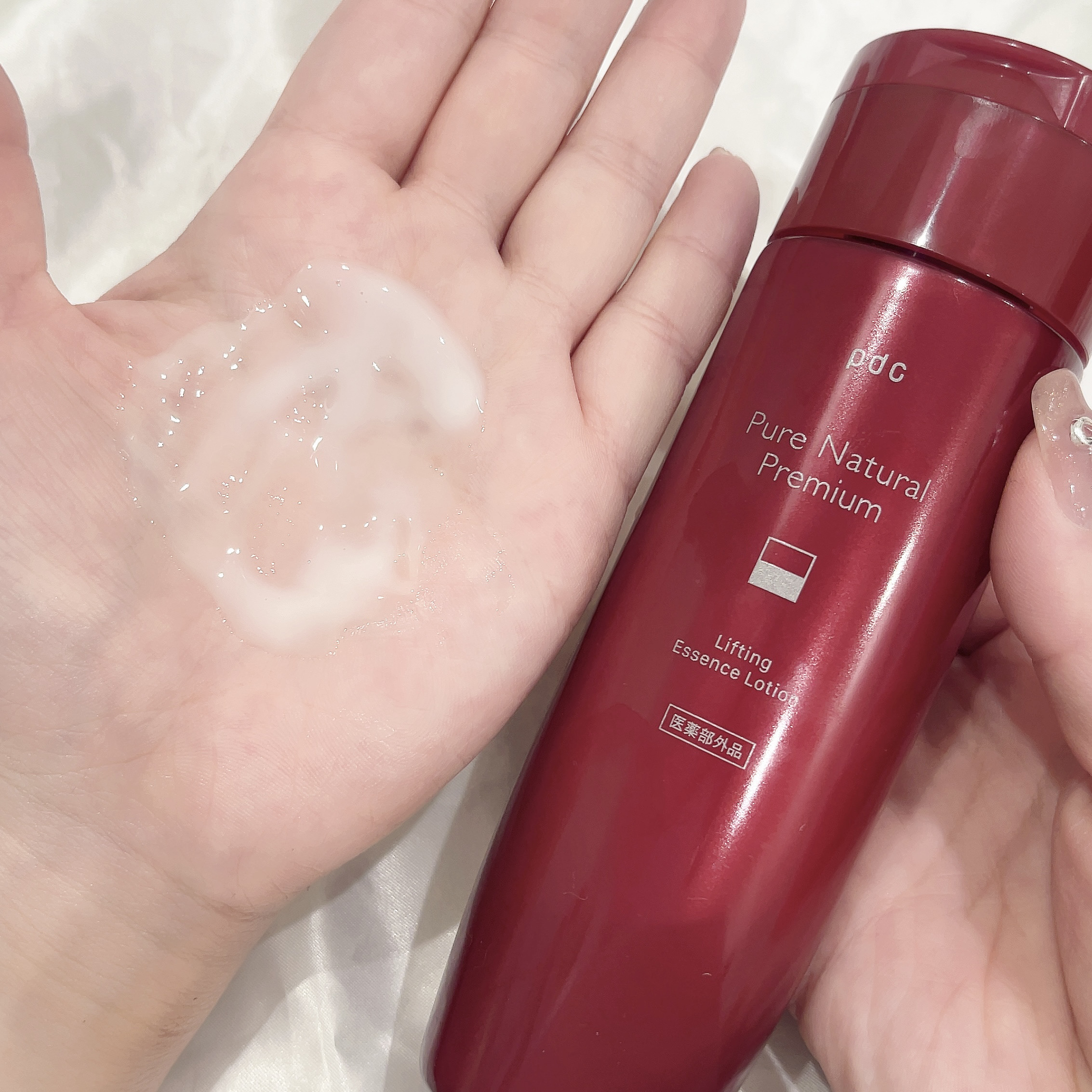 ピュア ナチュラル プレミアム リフティング エッセンスローション【医薬部外品】/pdc/オールインワン化粧品を使ったクチコミ（2枚目）