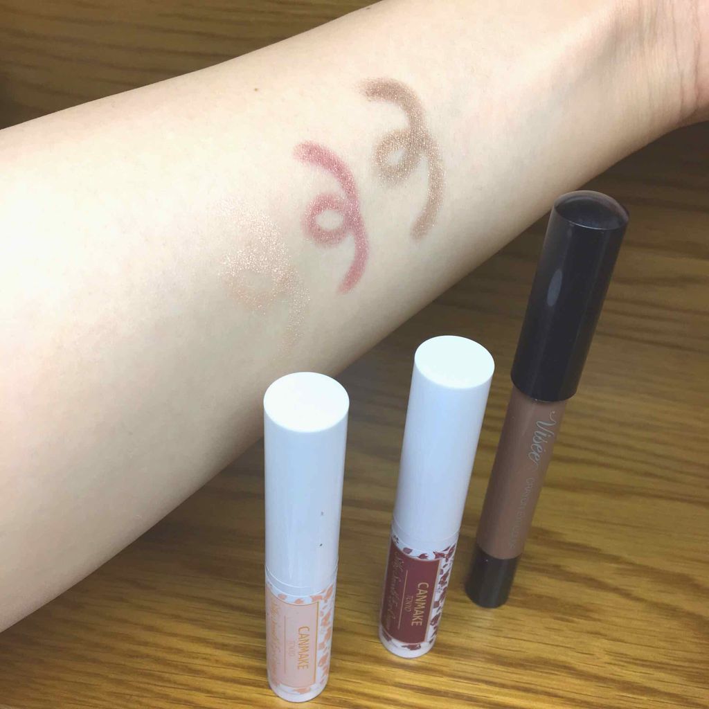 クレヨン アイカラー/Visée/スティックアイシャドウを使ったクチコミ（2枚目）