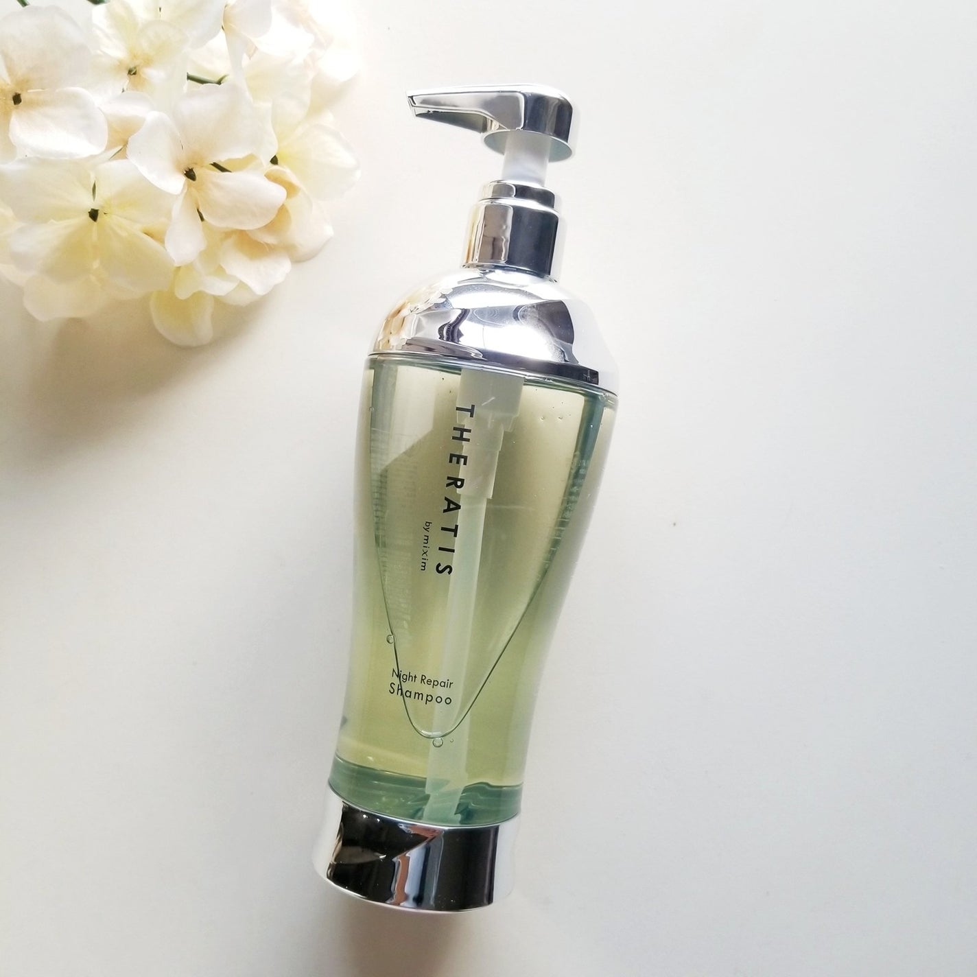 ナイトリペア シャンプー/ヘアトリートメント/THERATIS/シャンプー・コンディショナーを使ったクチコミ(2枚目)