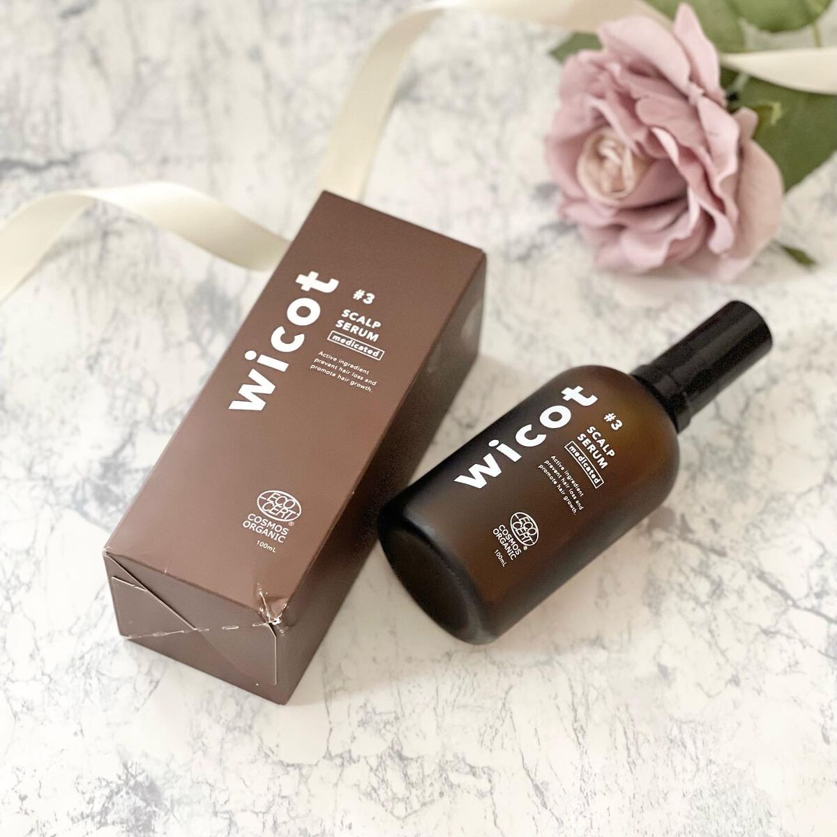 薬用スカルプセラム/wicot/頭皮ローションを使ったクチコミ(2枚目)