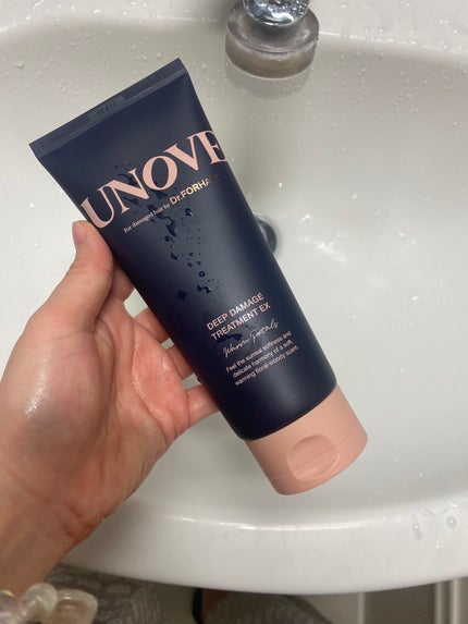 ディープダメージトリートメントEX/UNOVE/洗い流すヘアトリートメントを使ったクチコミ(1枚目)