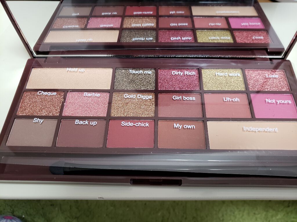 アイラブチョコレート/MAKEUP REVOLUTION/アイシャドウパレットを使ったクチコミ（2枚目）