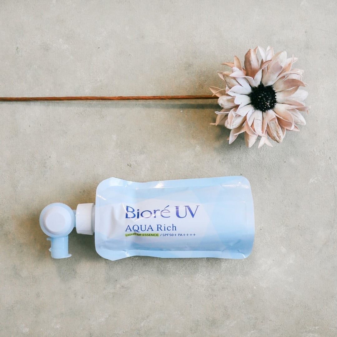 ビオレUV アクアリッチ ライトアップエッセンス/ビオレ/日焼け止めクリームを使ったクチコミ(2枚目)