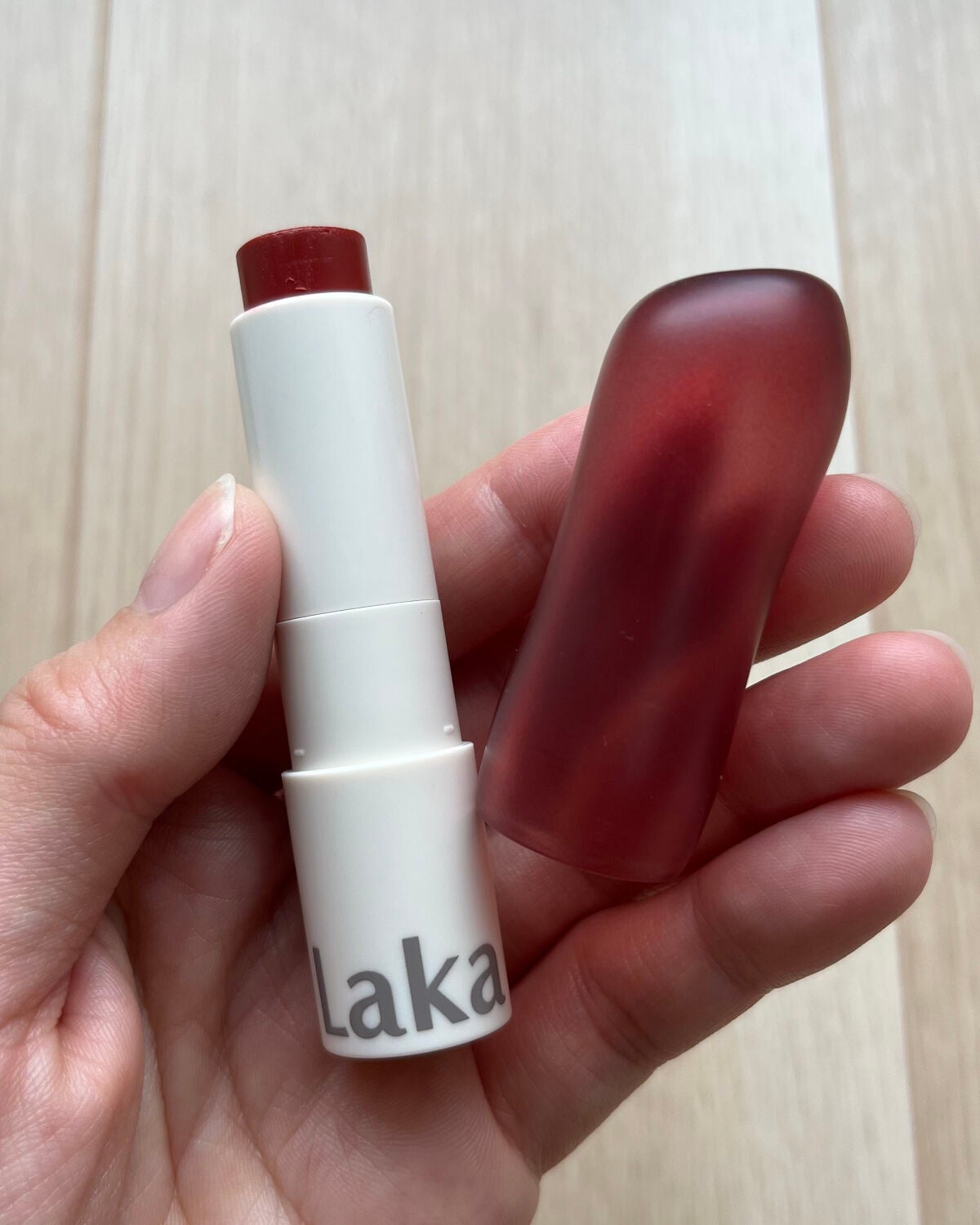 ソウルヴィーガンリップバーム/Laka/リップバームを使ったクチコミ(2枚目)