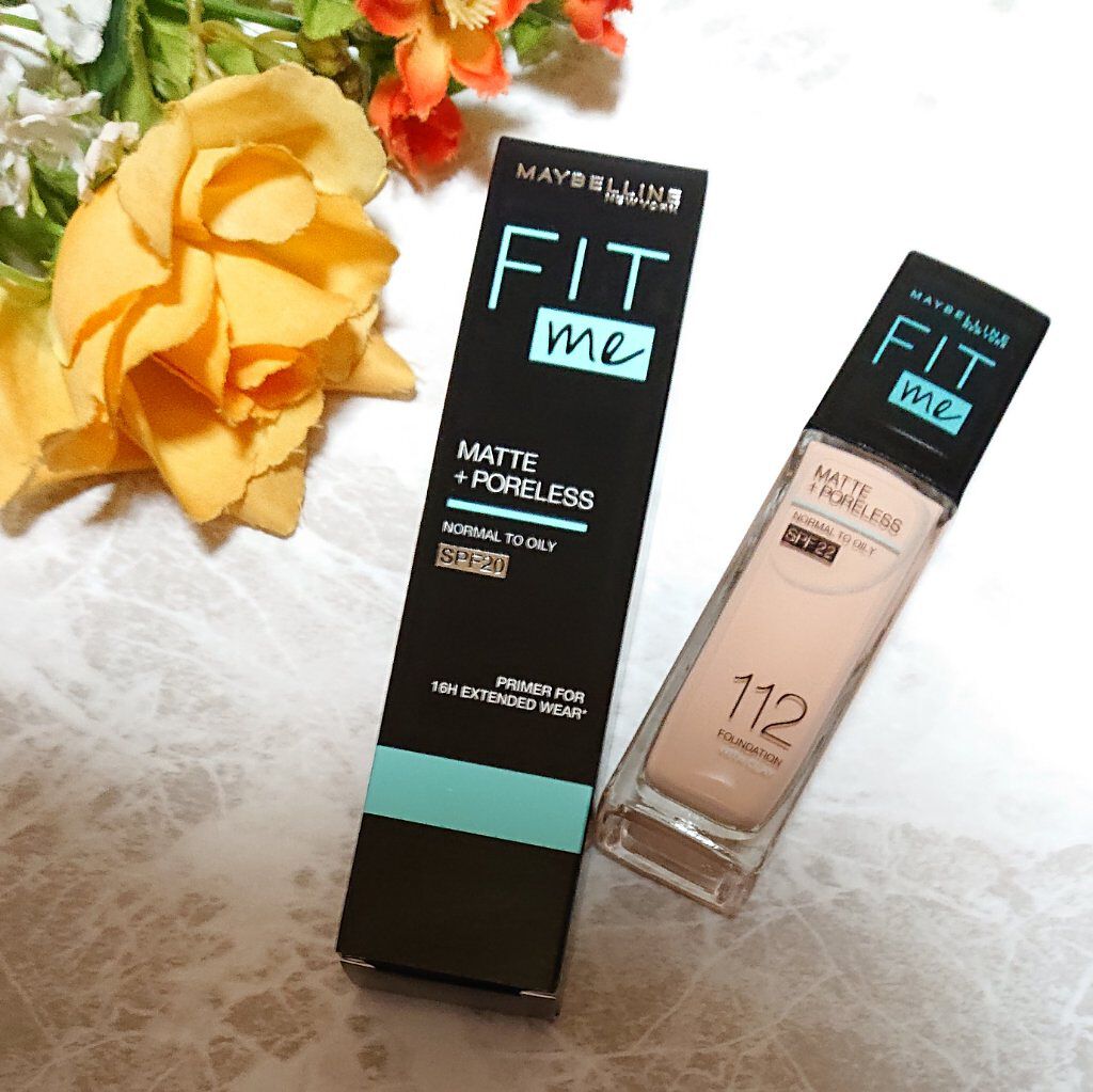 フィットミー リキッドファンデーション R/MAYBELLINE NEW YORK/リキッドファンデーションを使ったクチコミ（1枚目）