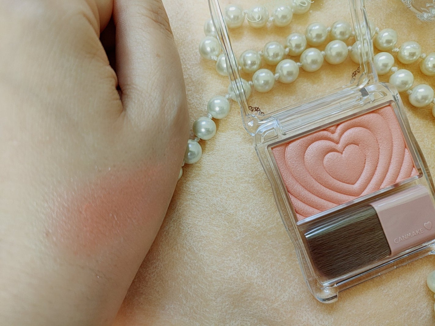 パウダーチークス/キャンメイク/パウダーチークを使ったクチコミ(2枚目)