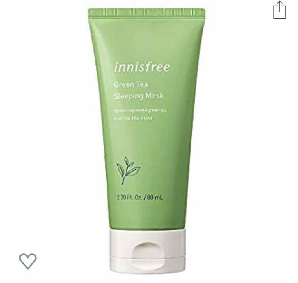 グリーンティー スリーピングマスク/innisfree/洗い流すパック・マスクを使ったクチコミ(3枚目)