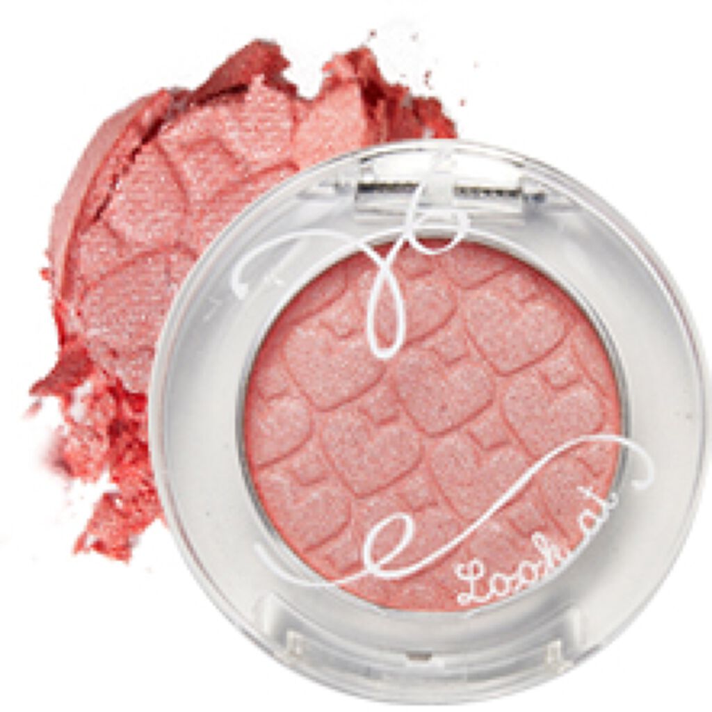 ルックアット マイアイズ PK002 ピンクコーラル（生産終了）/ETUDE/単色アイシャドウを使ったクチコミ（2枚目）