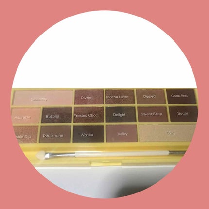 アイラブチョコレート/MAKEUP REVOLUTION/アイシャドウパレットを使ったクチコミ(2枚目)