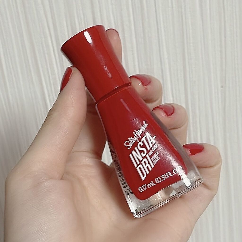 インスタドライ ネイルカラー 383 ASAPアップル/サリーハンセン/オールインワンネイルを使ったクチコミ（1枚目）
