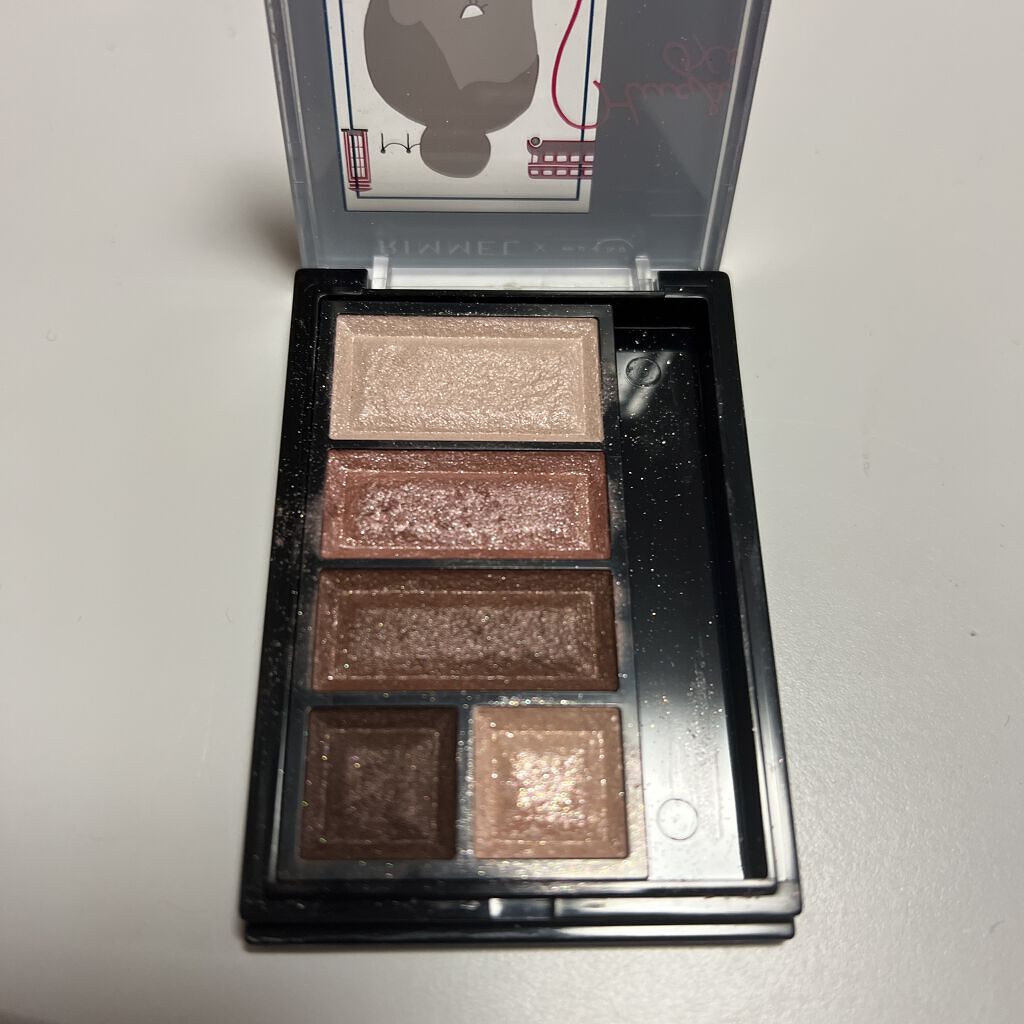 ショコラスウィート アイズ MO 015/リンメル ロンドン/アイシャドウパレットを使ったクチコミ（2枚目）