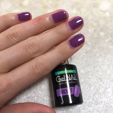 ジェルネイル(ライト対応)/セリア/ジェルネイルを使ったクチコミ(3枚目)