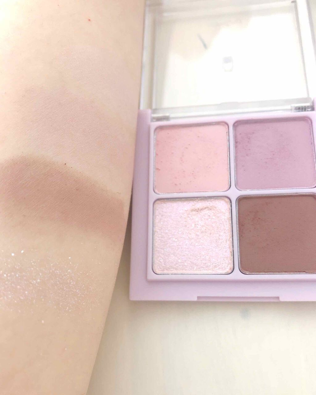 ベターザンアイズ ミルクシリーズ/rom&nd/アイシャドウパレットを使ったクチコミ(3枚目)