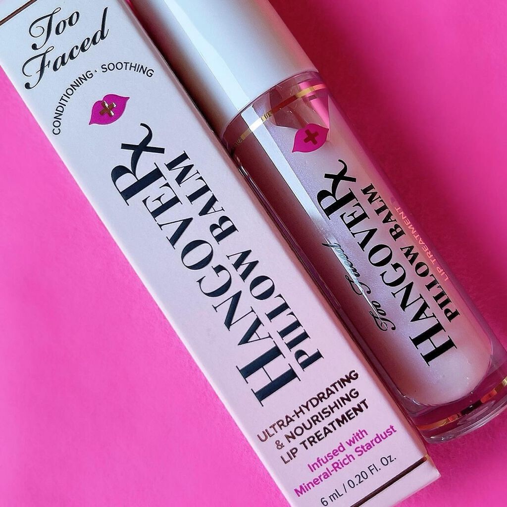 ~トゥー フェイスド ハングオーバー~ ピロー バーム リップ トリートメント/Too Faced/リップ美容液を使ったクチコミ(3枚目)
