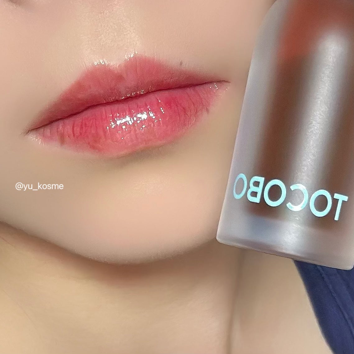 ジューシーベリープランピングリップオイル/TOCOBO/リップグロスを使ったクチコミ(3枚目)