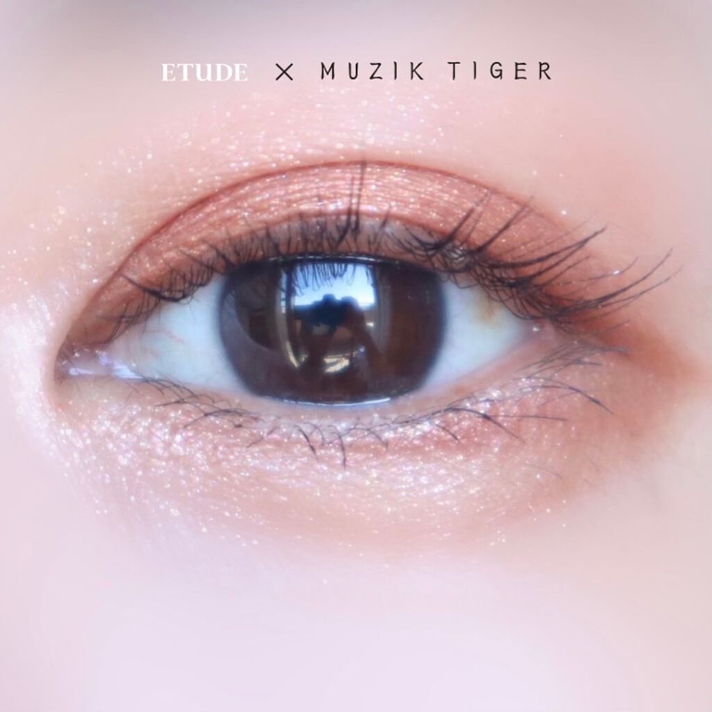 ムジークタイガープレイカラーアイズ/ETUDE/アイシャドウパレットを使ったクチコミ(3枚目)