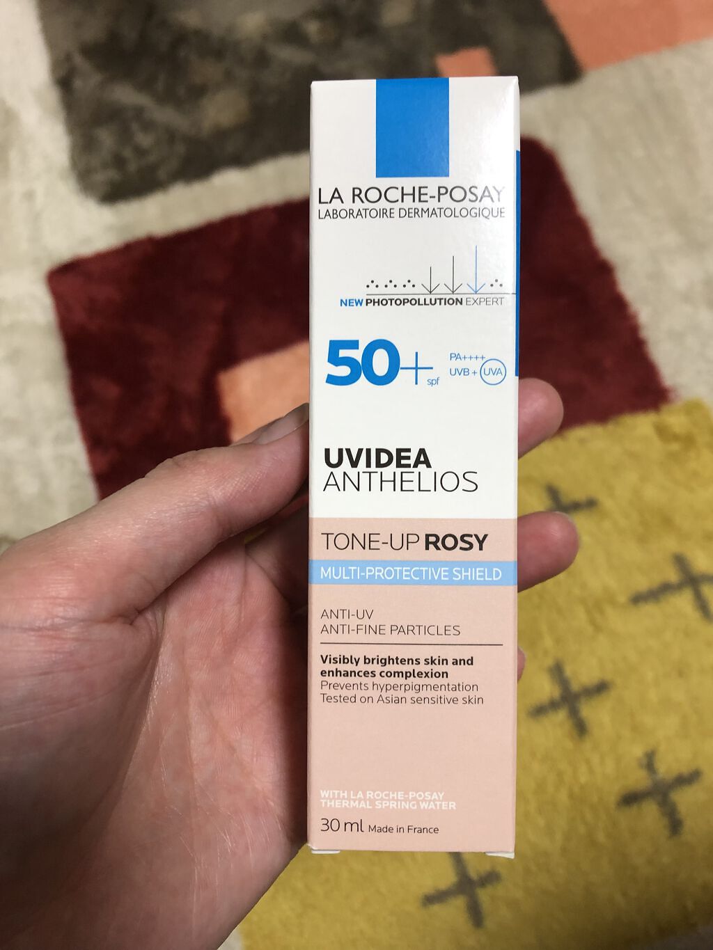 UVイデア XL プロテクショントーンアップ ローズ/ラ ロッシュ ポゼ/日焼け止めクリームを使ったクチコミ（1枚目）