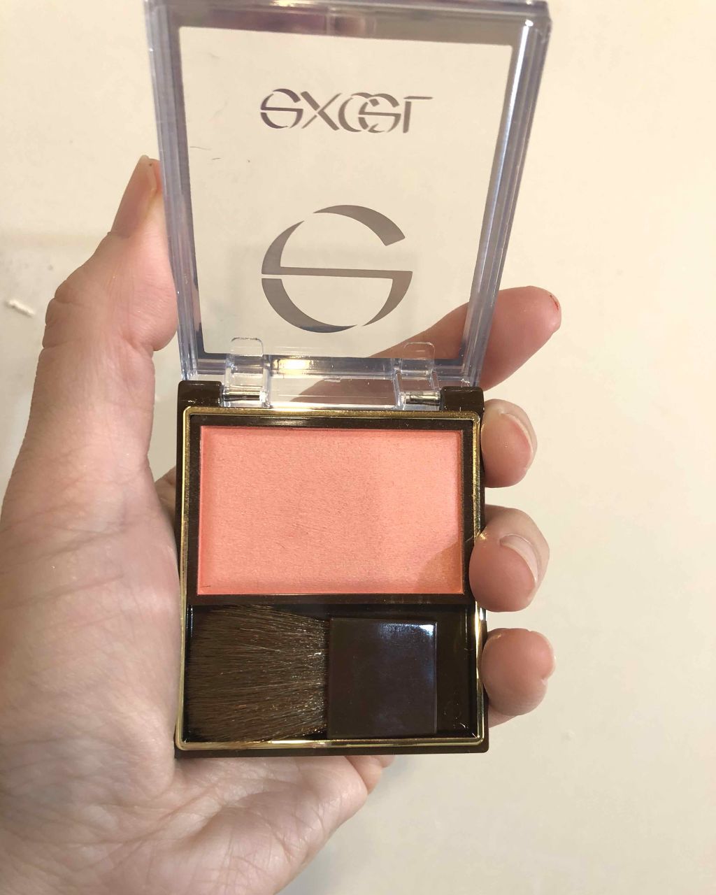 スキニーリッチチーク/excel/パウダーチークを使ったクチコミ（1枚目）