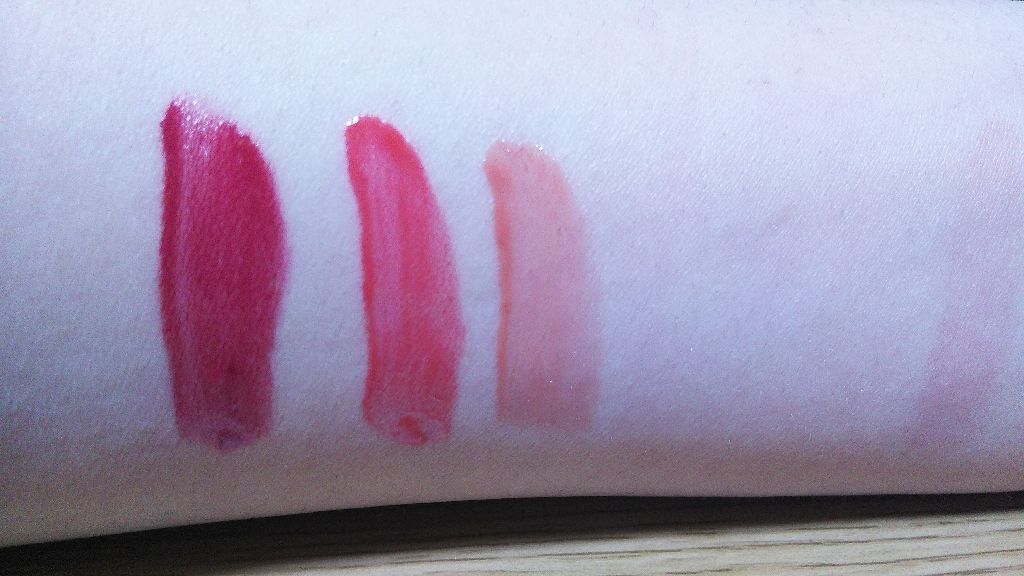 ディアダーリン ウォータージェルティント (アイスティント)/ETUDE/口紅を使ったクチコミ(2枚目)