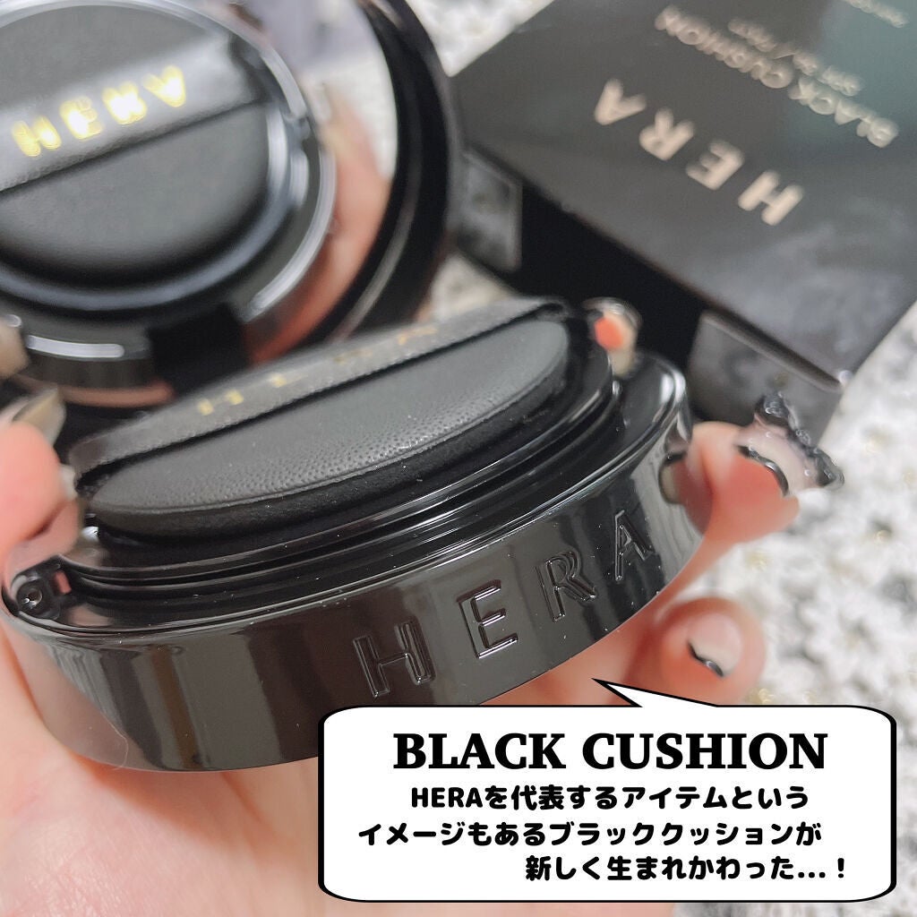 ブラック クッション/HERA/クッションファンデーションを使ったクチコミ(2枚目)