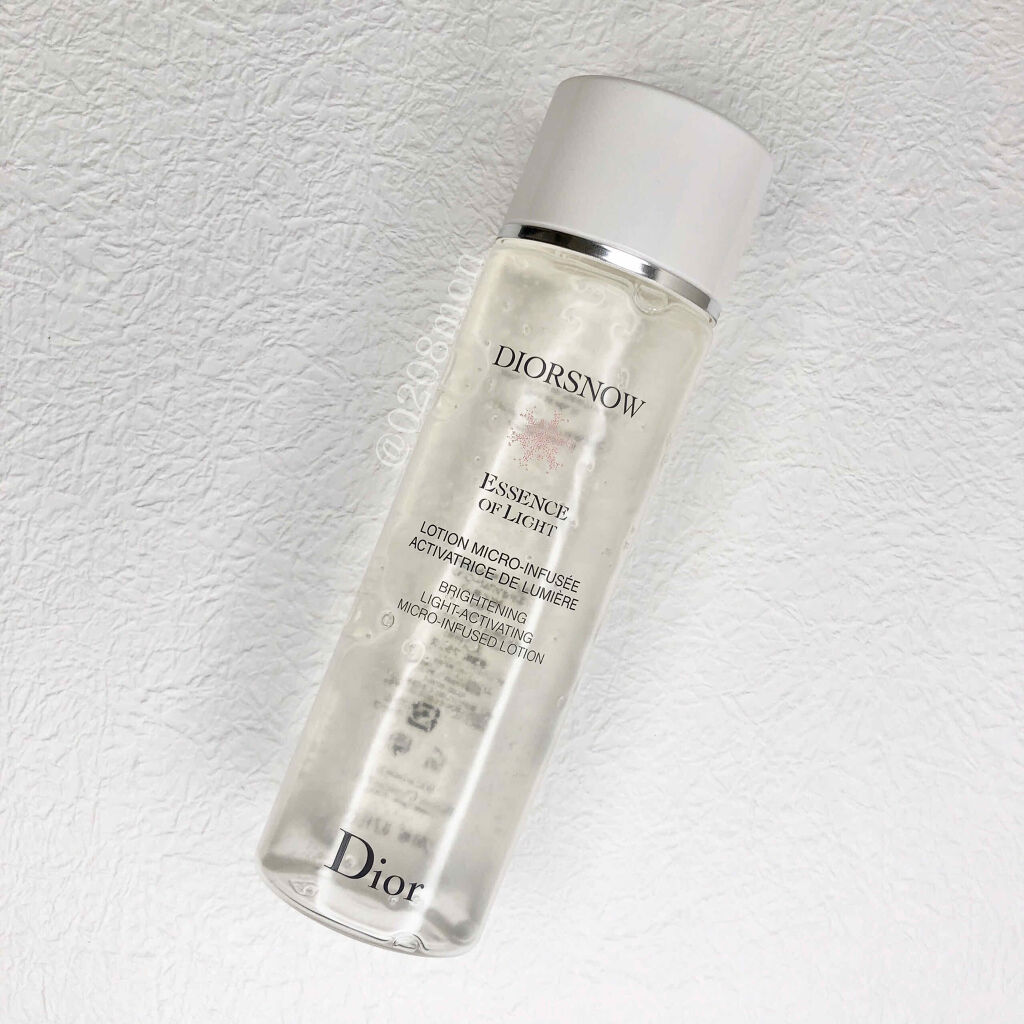 スノー ブライトニング エッセンスローション/Dior/化粧水を使ったクチコミ（1枚目）