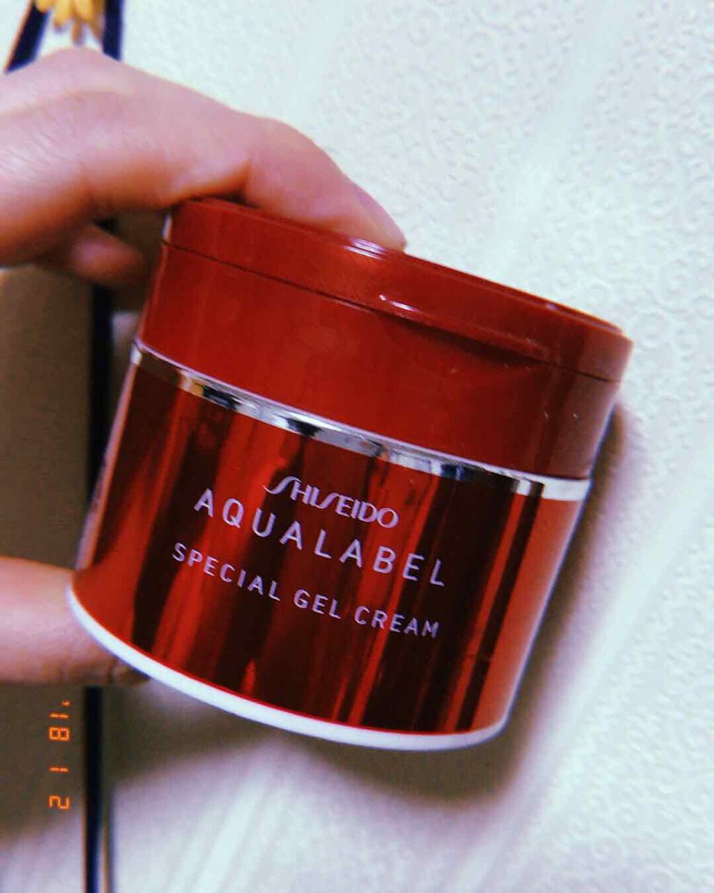 スペシャルジェルクリーム(モイスト)/アクアレーベル/オールインワン化粧品を使ったクチコミ（1枚目）