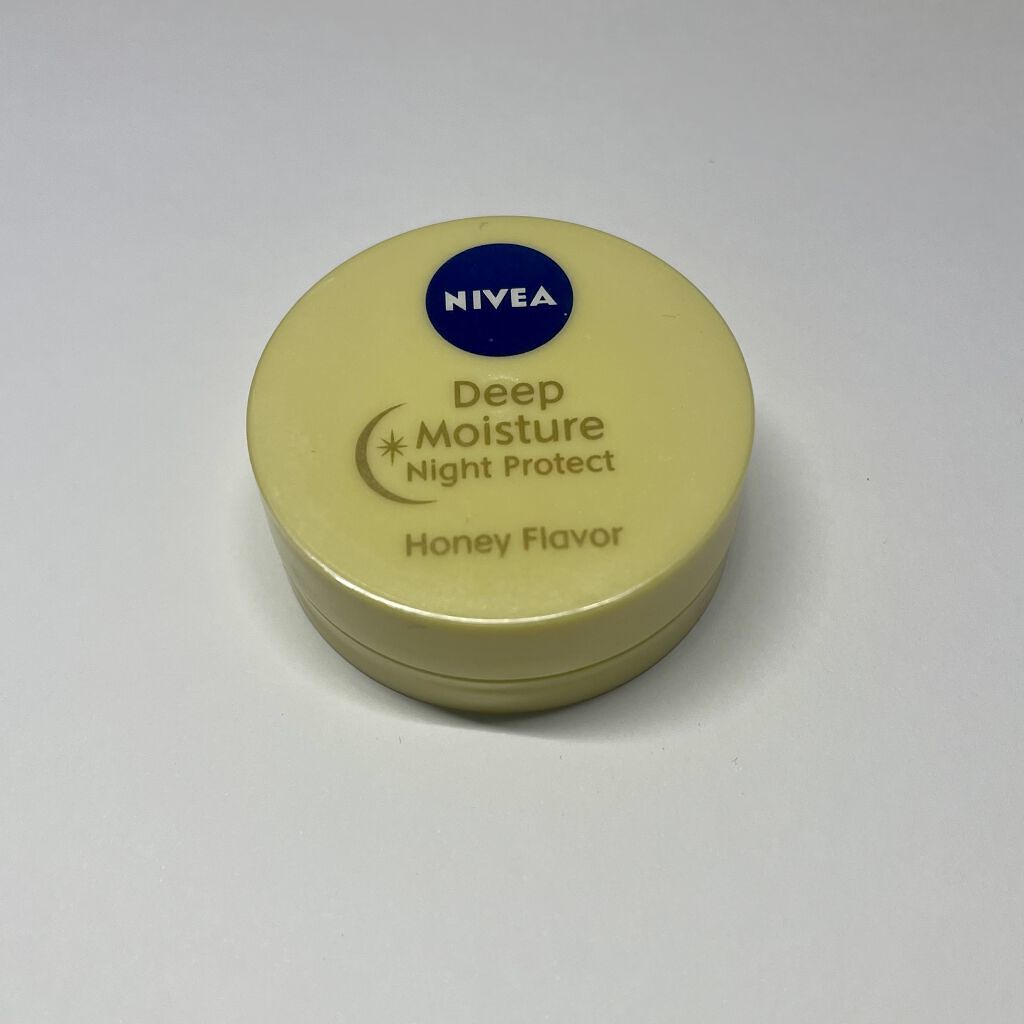 ディープモイスチャーナイトプロテクト はちみつの香り/ニベア/リップマスクを使ったクチコミ（1枚目）