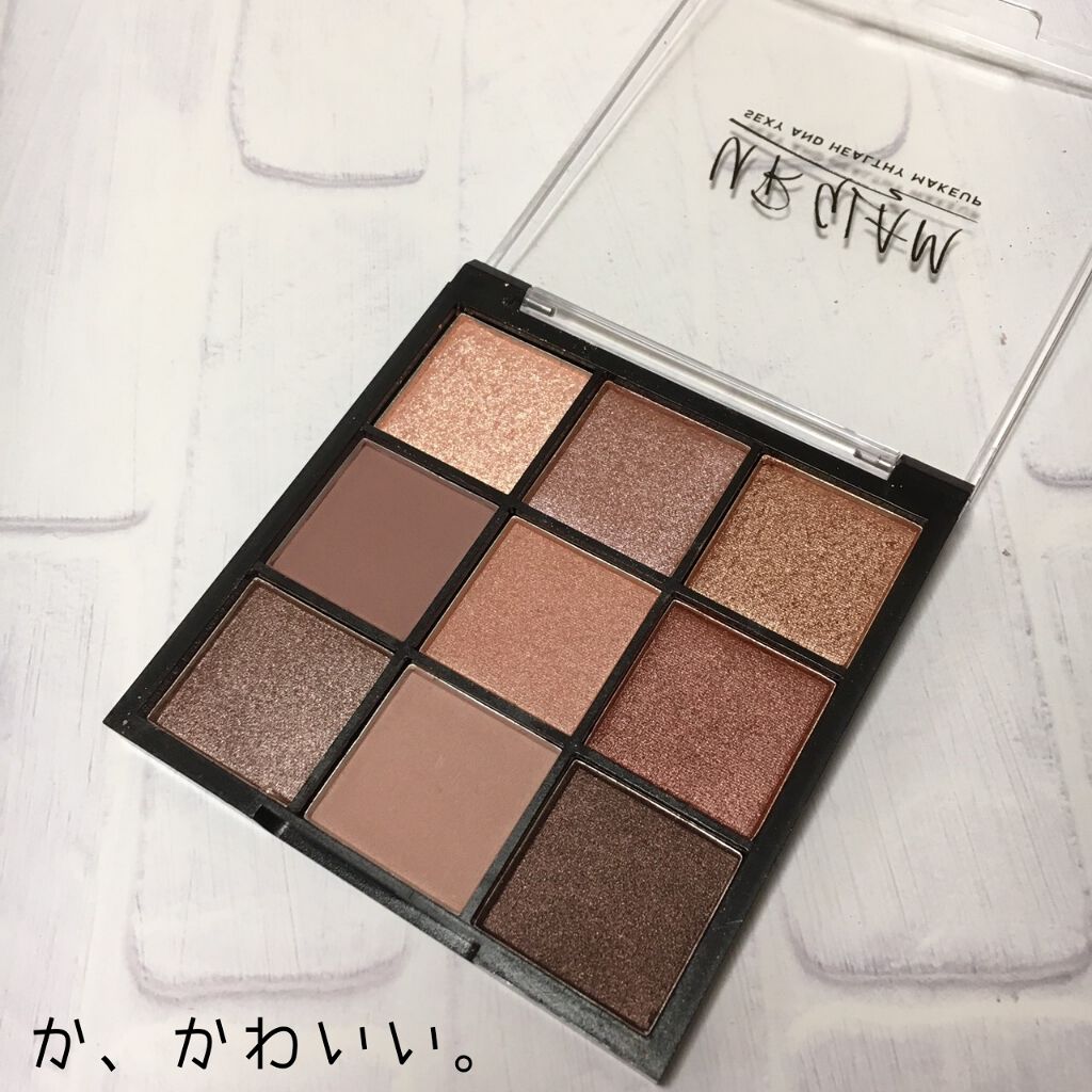 UR GLAM　BLOOMING EYE COLOR PALETTE/U R GLAM/アイシャドウパレットを使ったクチコミ（2枚目）