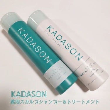 薬用スカルプシャンプー/トリートメント/KADASON (カダソン)/シャンプー・コンディショナーを使ったクチコミ（1枚目）