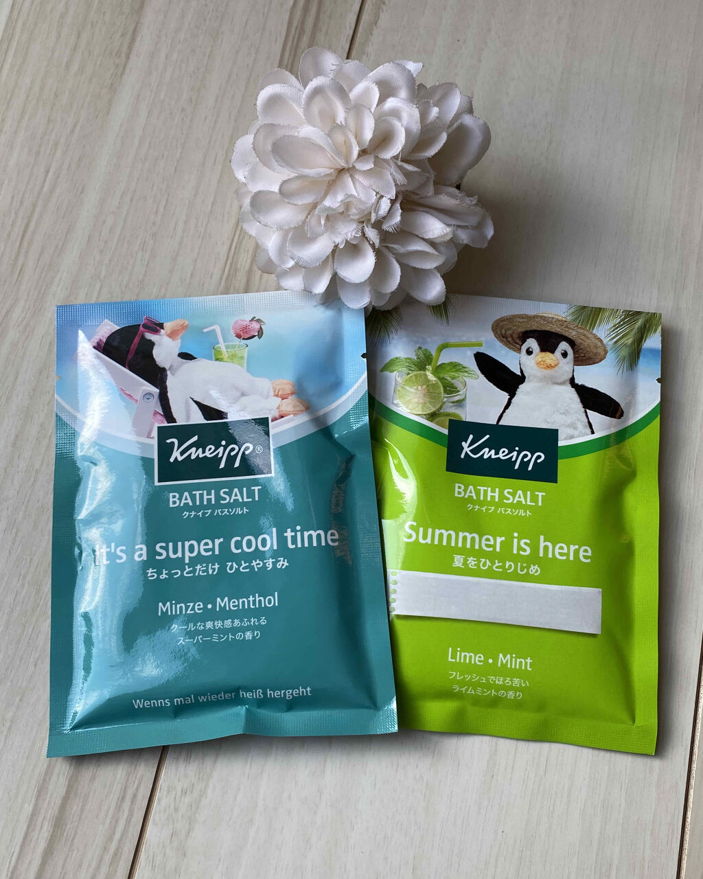 クナイプ バスソルト スーパーミントの香り 50g/クナイプ/無機塩系入浴剤を使ったクチコミ（3枚目）