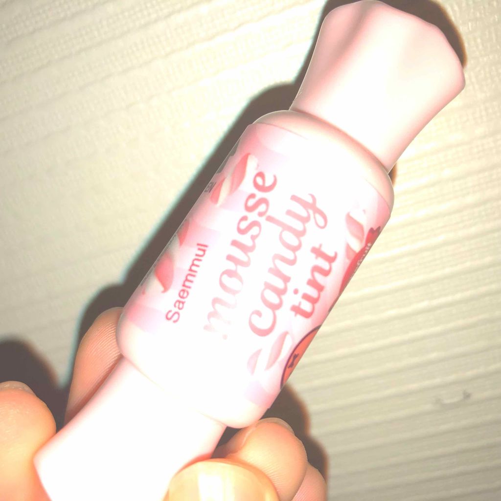 ムース キャンディー ティント/the SAEM/リップティントを使ったクチコミ（1枚目）