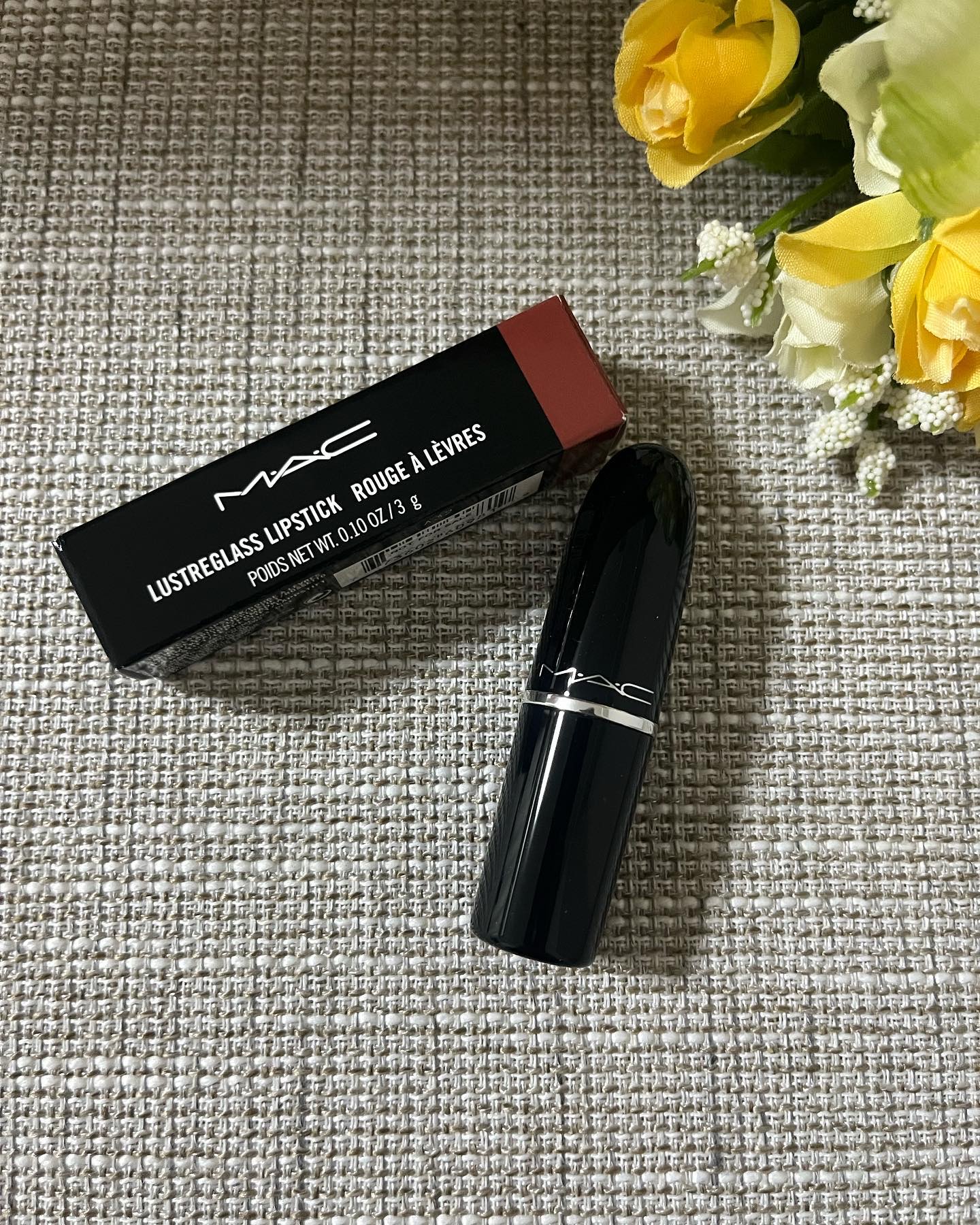 ラスターガラス リップスティック ポッシュ ピット/M・A・C/口紅を使ったクチコミ（1枚目）