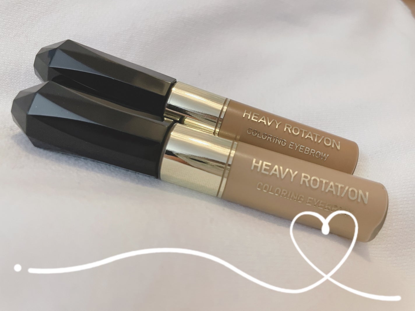 カラーリングアイブロウ/ヘビーローテーション/眉マスカラを使ったクチコミ(1枚目)