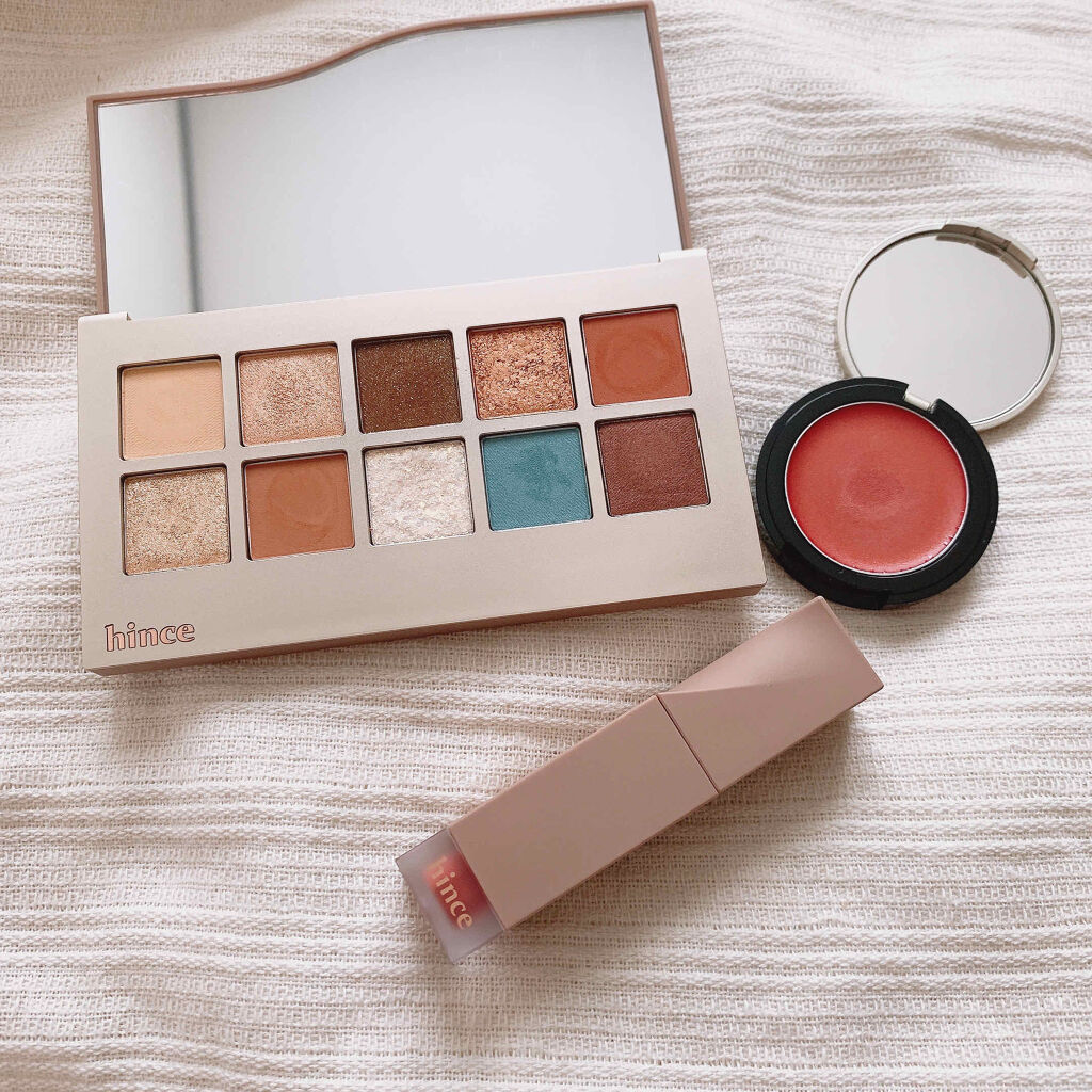 ニューデップスアイシャドウパレット/hince/アイシャドウパレットを使ったクチコミ（1枚目）