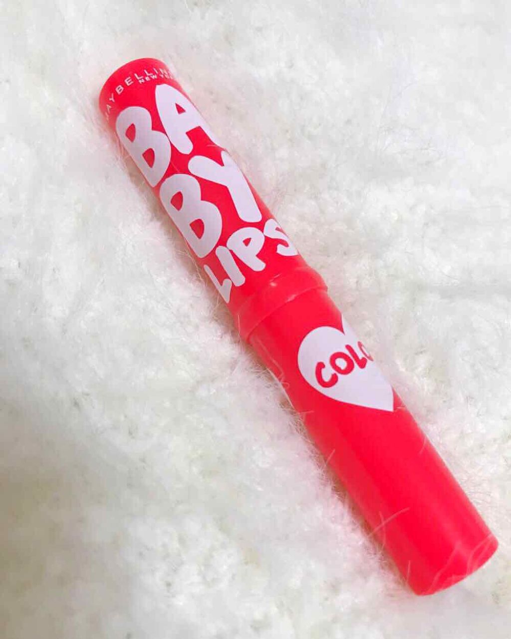 リップクリーム カラー BABY LIPS/MAYBELLINE NEW YORK/リップケアを使ったクチコミ(1枚目)