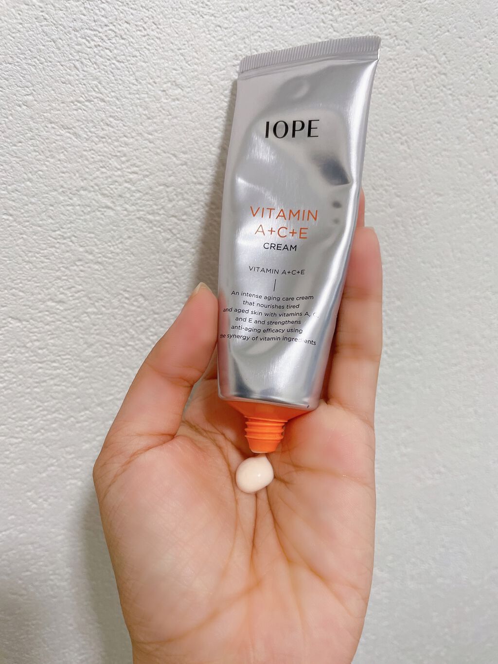 ビタミンACEエースクリーム/IOPE/フェイスクリームを使ったクチコミ(1枚目)