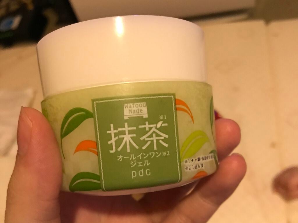 ワフードメイド 宇治抹茶オールインワンジェル/pdc/オールインワン化粧品を使ったクチコミ(1枚目)