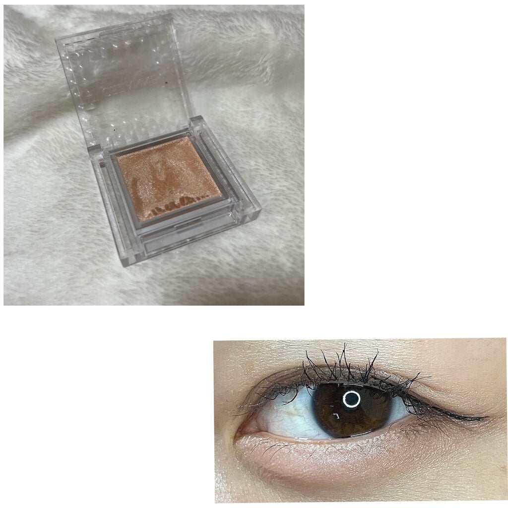 シングルカラーアイシャドウ/CEZANNE/単色アイシャドウを使ったクチコミ(4枚目)