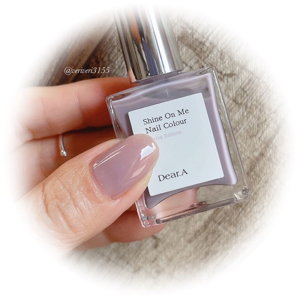 シャインオンミーネイルカラー/Dear.A/マニキュアを使ったクチコミ(4枚目)